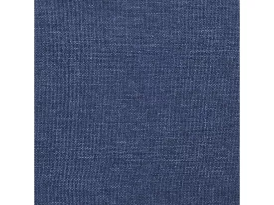 Repose-pied Bleu 45x29,5x35 cm Tissu et similicuir