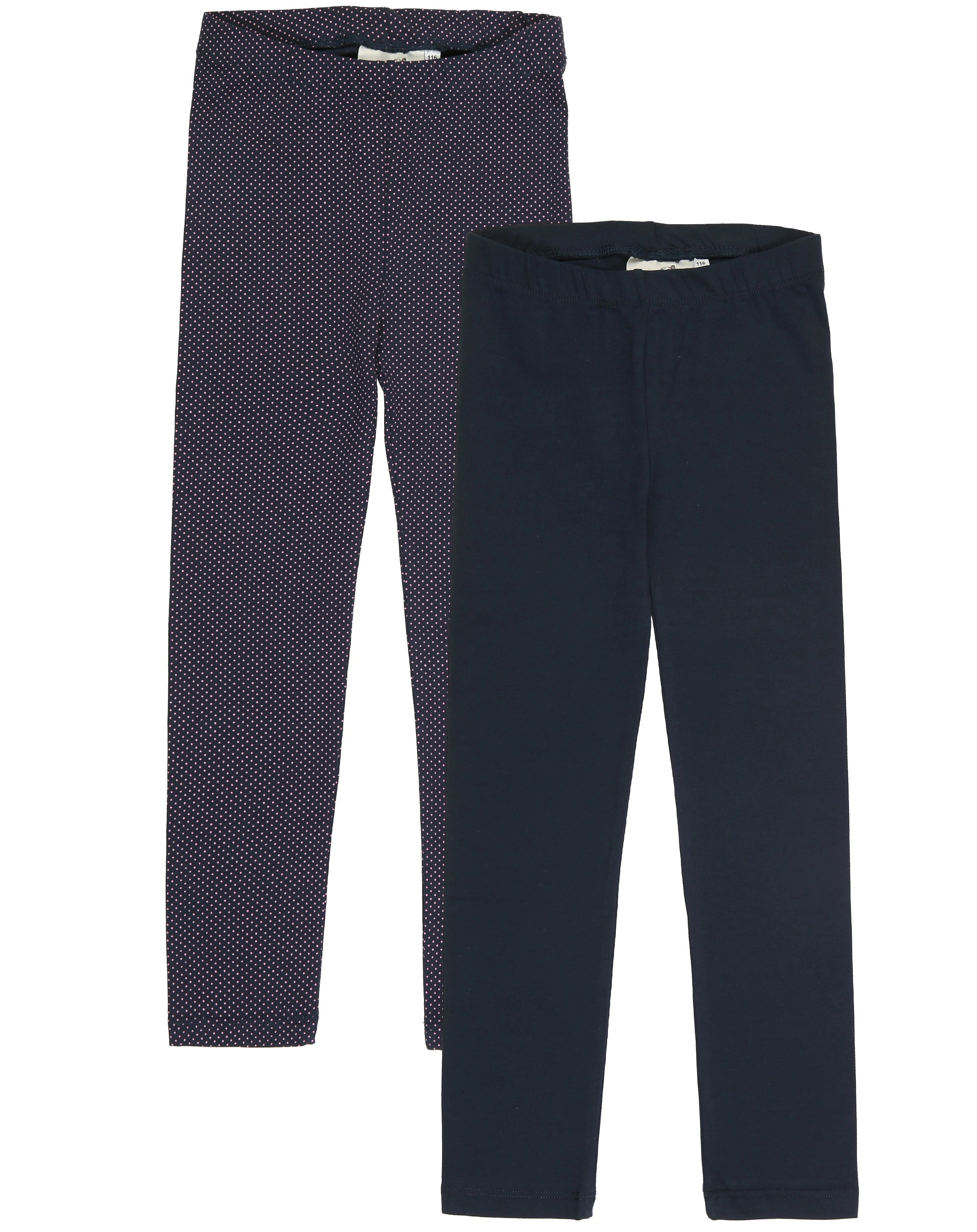 Leggings PUNKTE 2er-Pack in navy