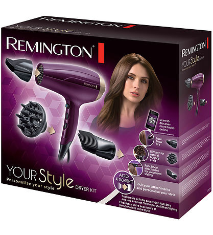Remington H?rt?rrer - Your Style Dryer Kit - D5219