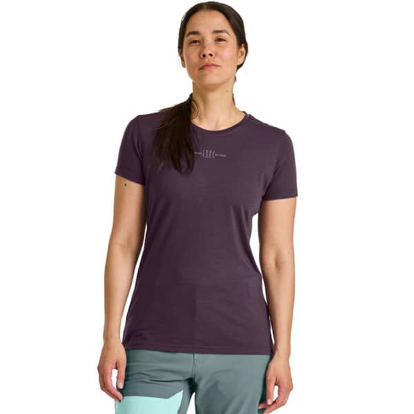 T-shirt randonnée ORTOVOX 150 COOL CLIMB LOCAL TS W DARK WILD BERRY