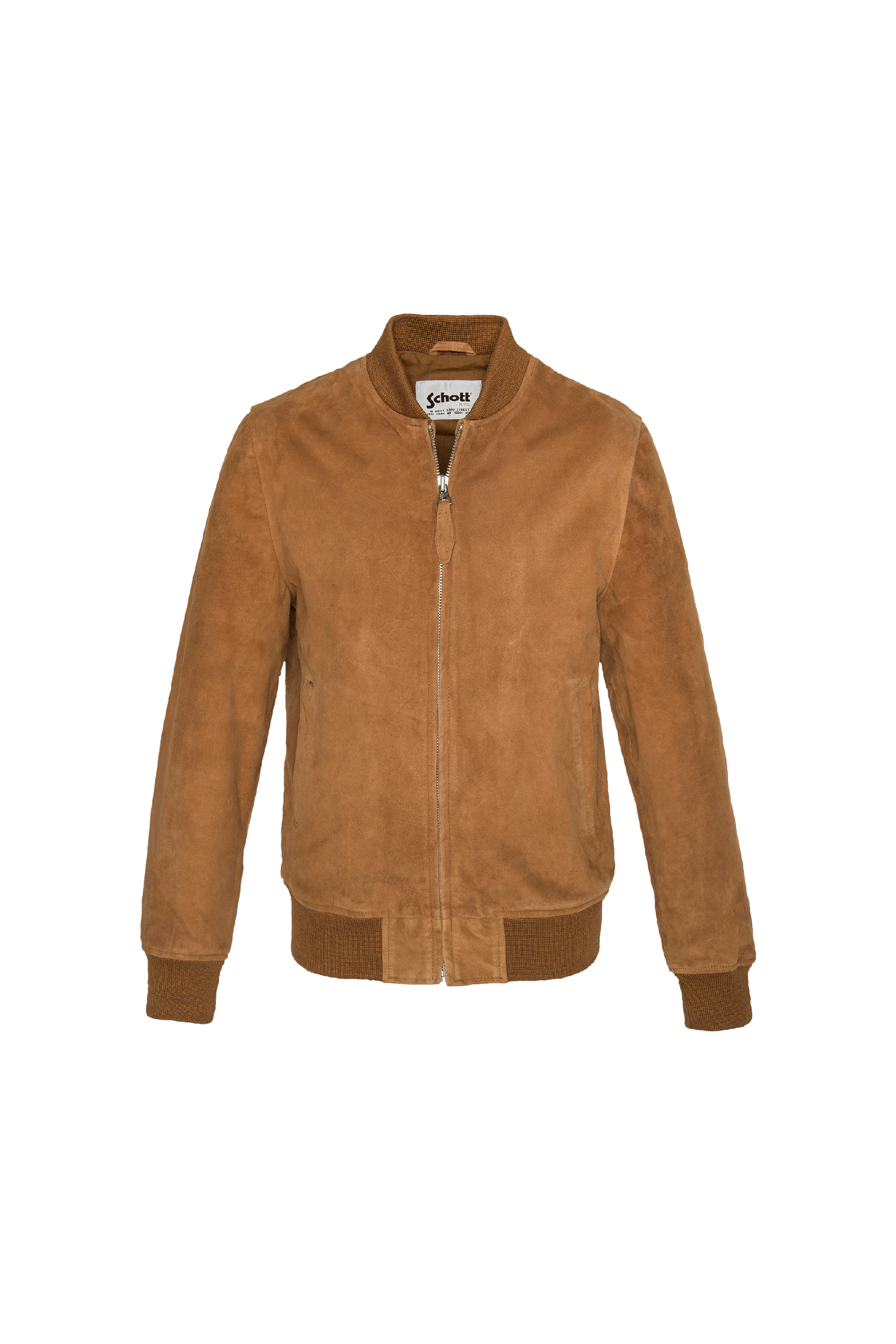 SCHOTT Blouson Marron