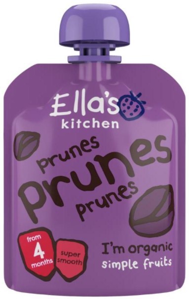 ella's kitchen Pruimen Knijpzakjes 4+ Maanden Bio 70g