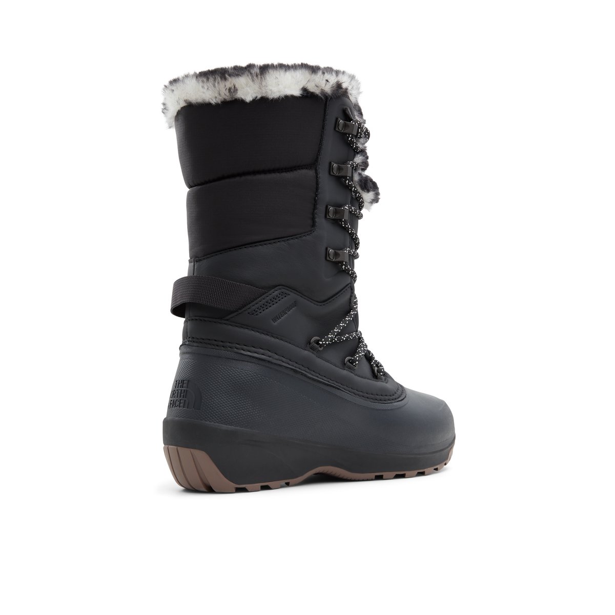 THE NORTH FACE-Shell_iv_lux-Bottes mi-mollet d'hiver - Semelle tracteur - Noir