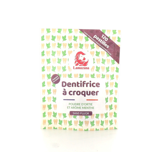 Dentifrice à croquer Lamazuna - 120 pastilles