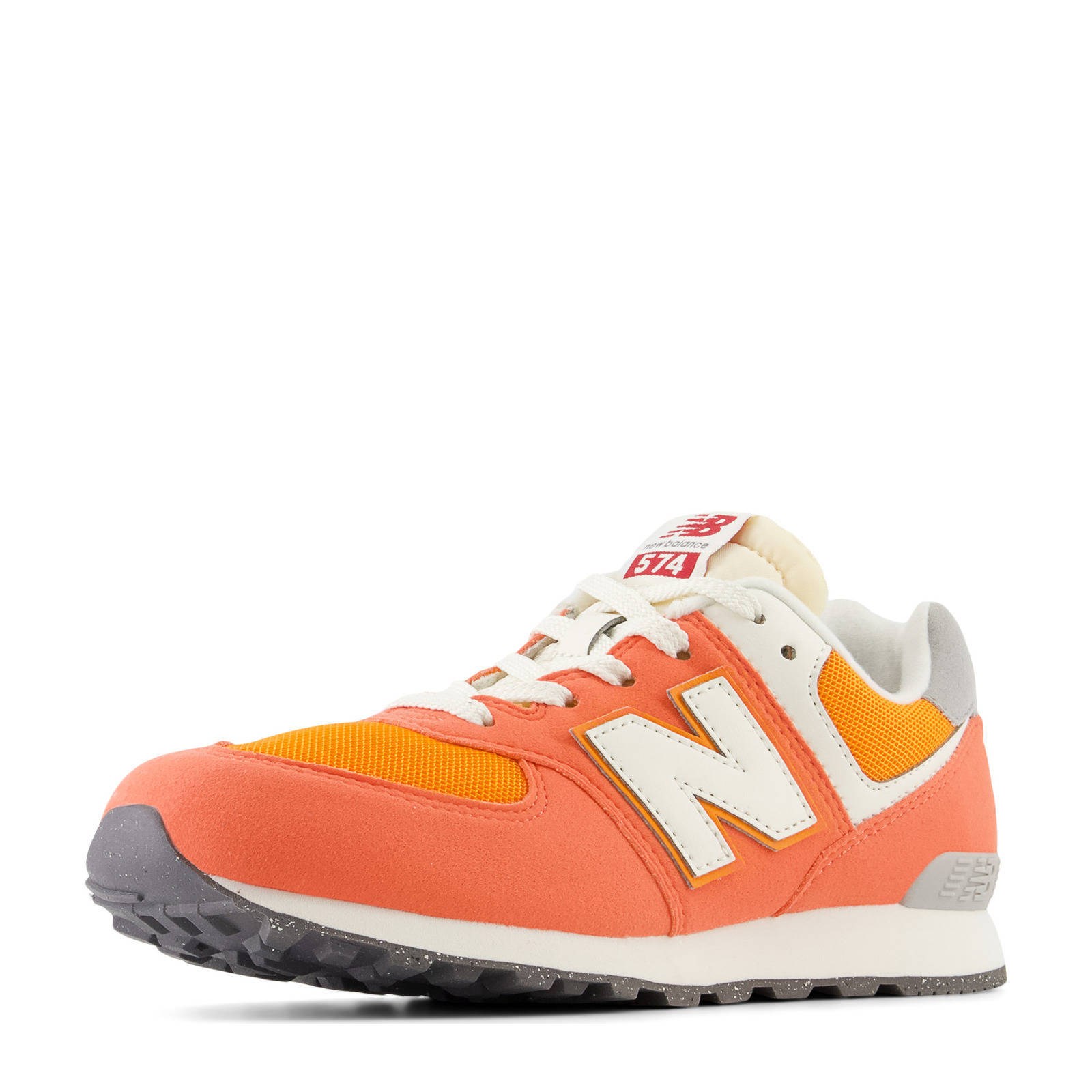 New Balance 574 V1 sneakers oranje/wit/grijs