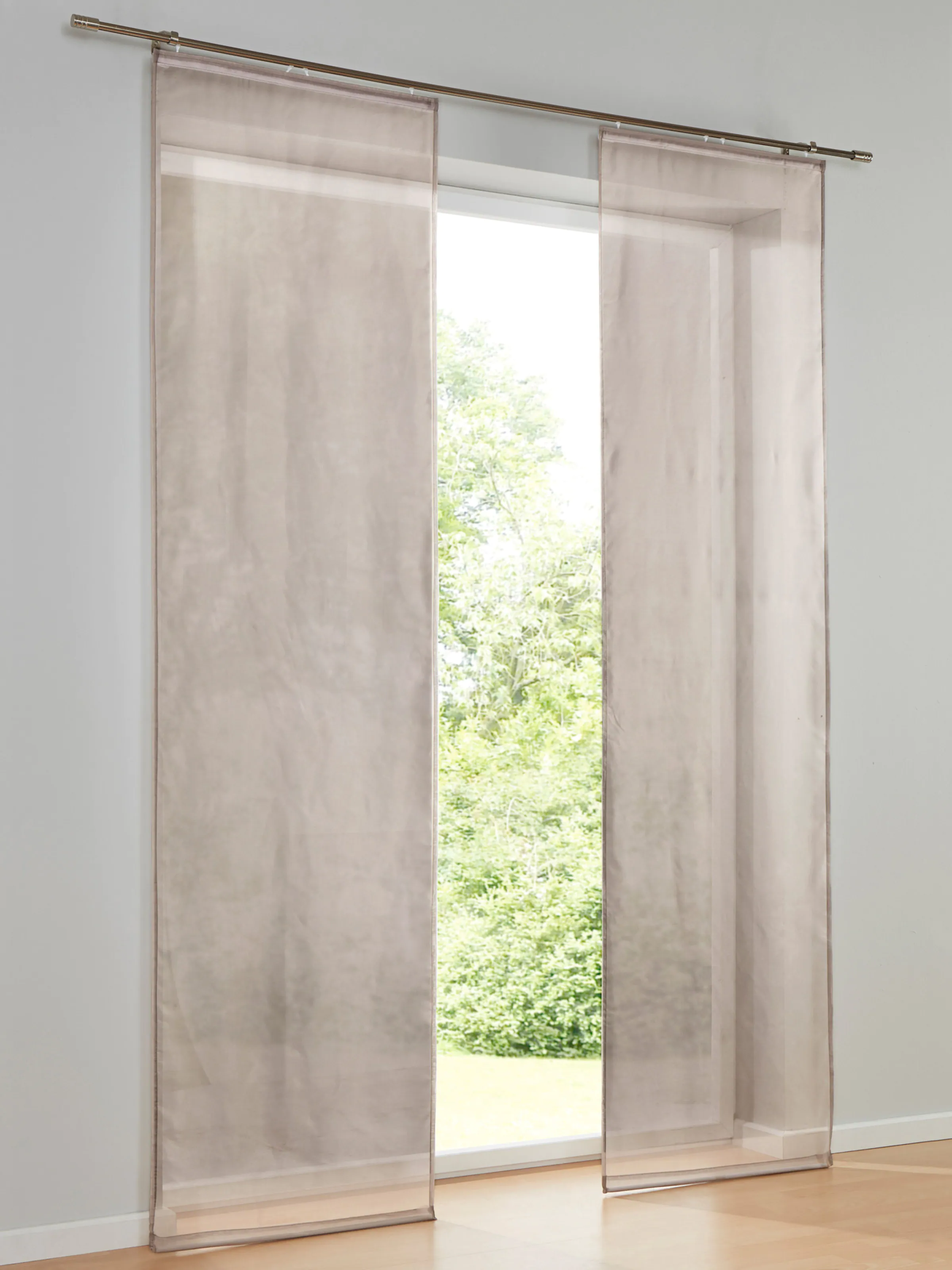 heine home Schiebevorhang in taupe