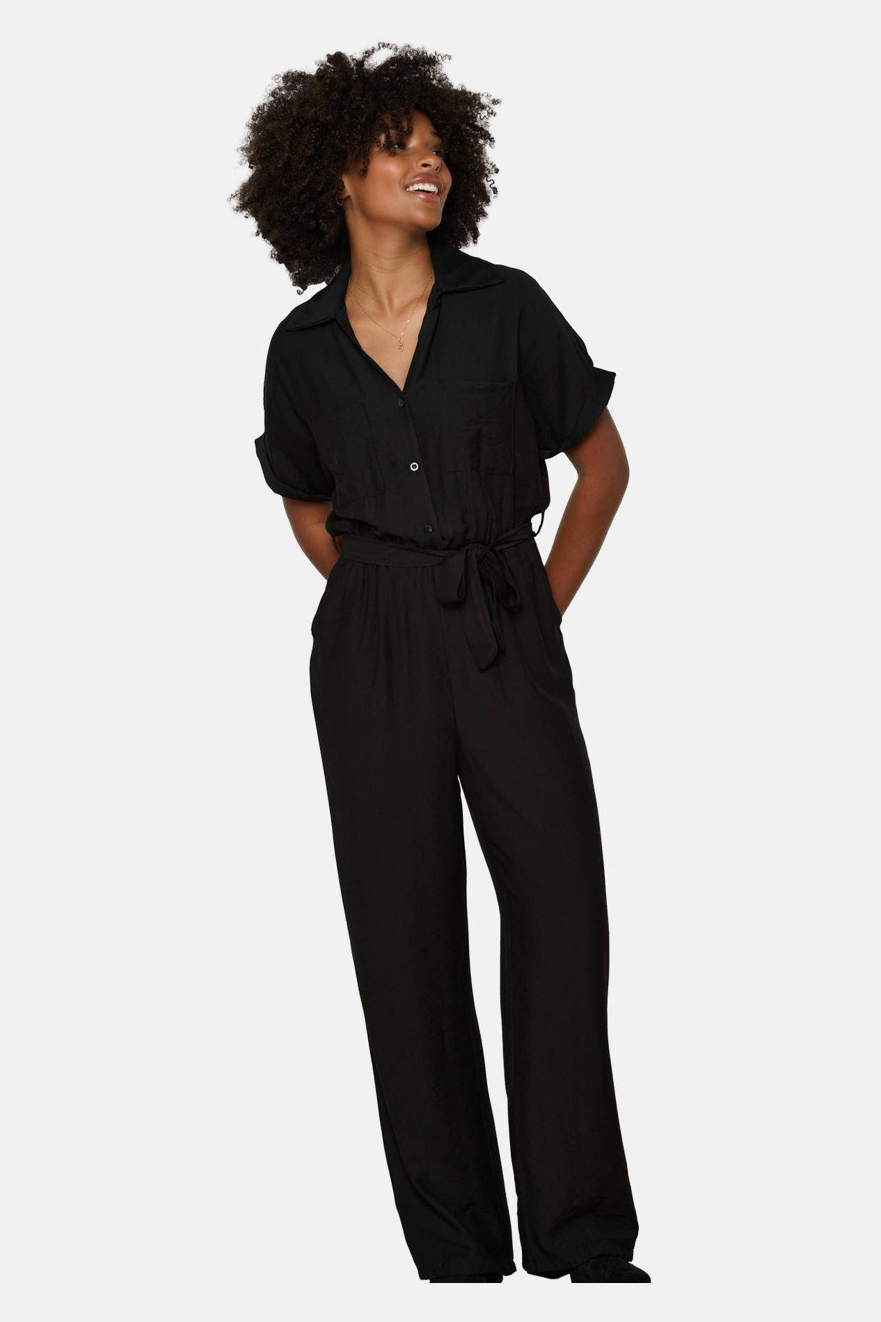 LOLALIZA jumpsuit zwart