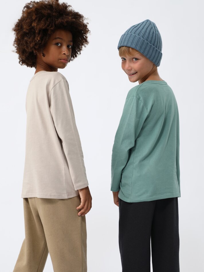 Pacote com 2 camisetas estampadas - Verde Pastel