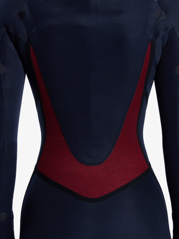 3/2mm Swell Natural Combinaison de surf back zip Noir Femme