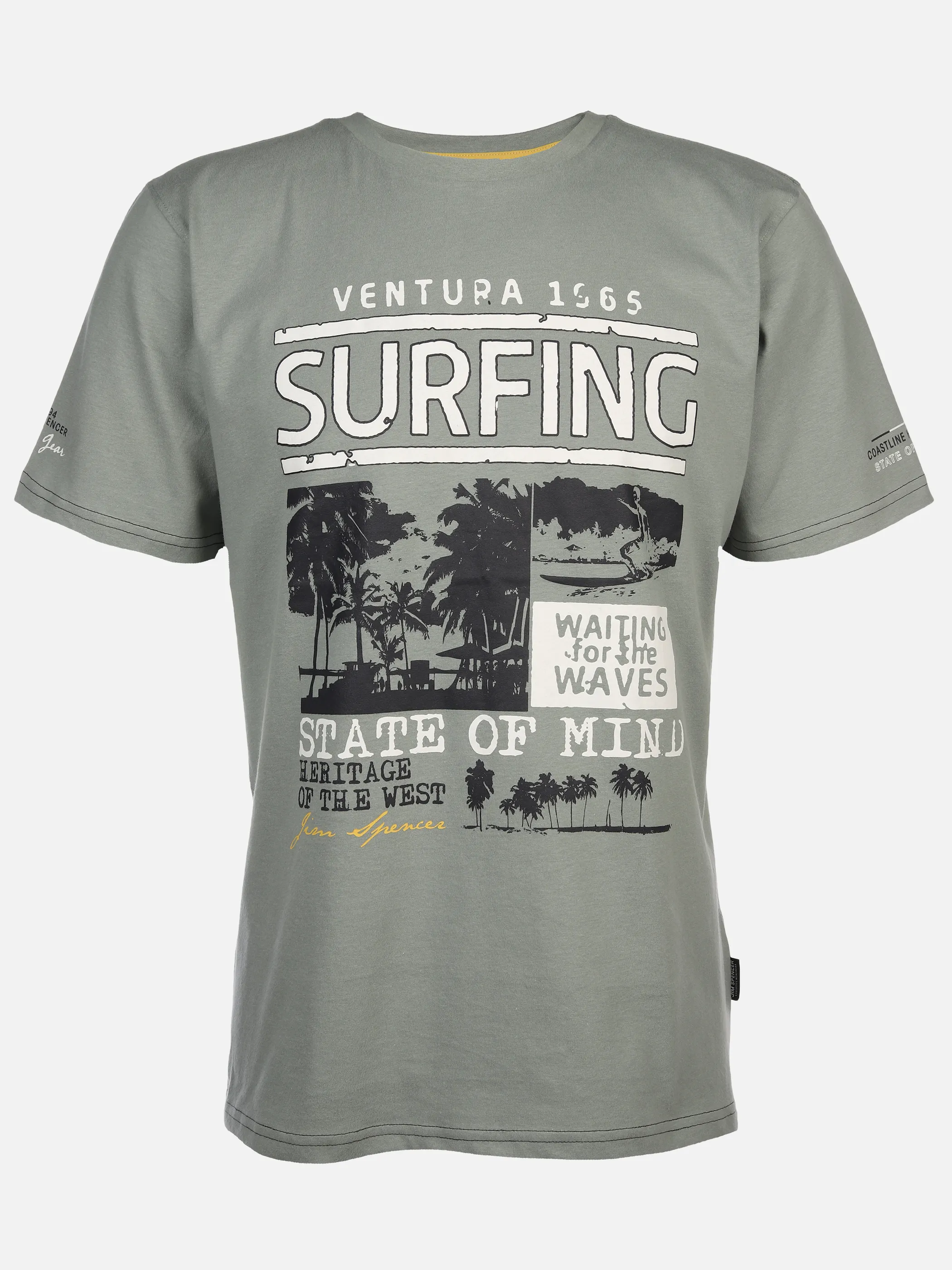 Herren Shirt mit Frontprint