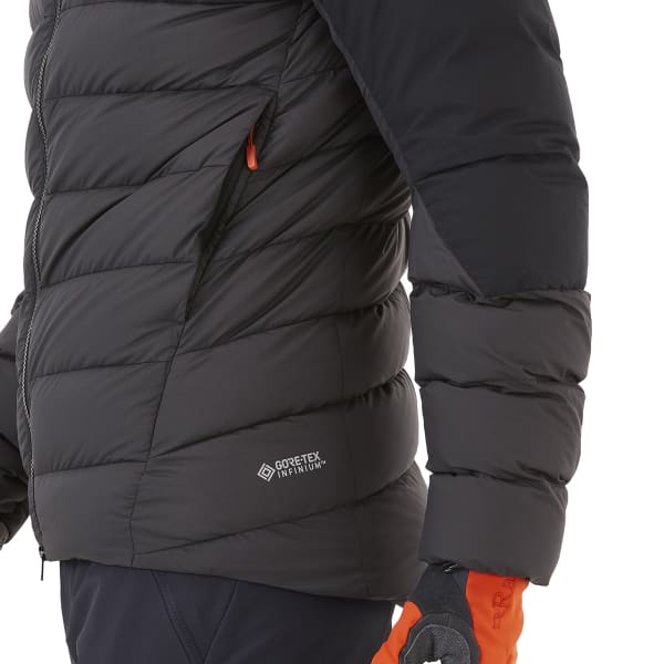 Doudoune alpinisme RAB INFINITY ALPINE JKT BLK/ANTHRACITE