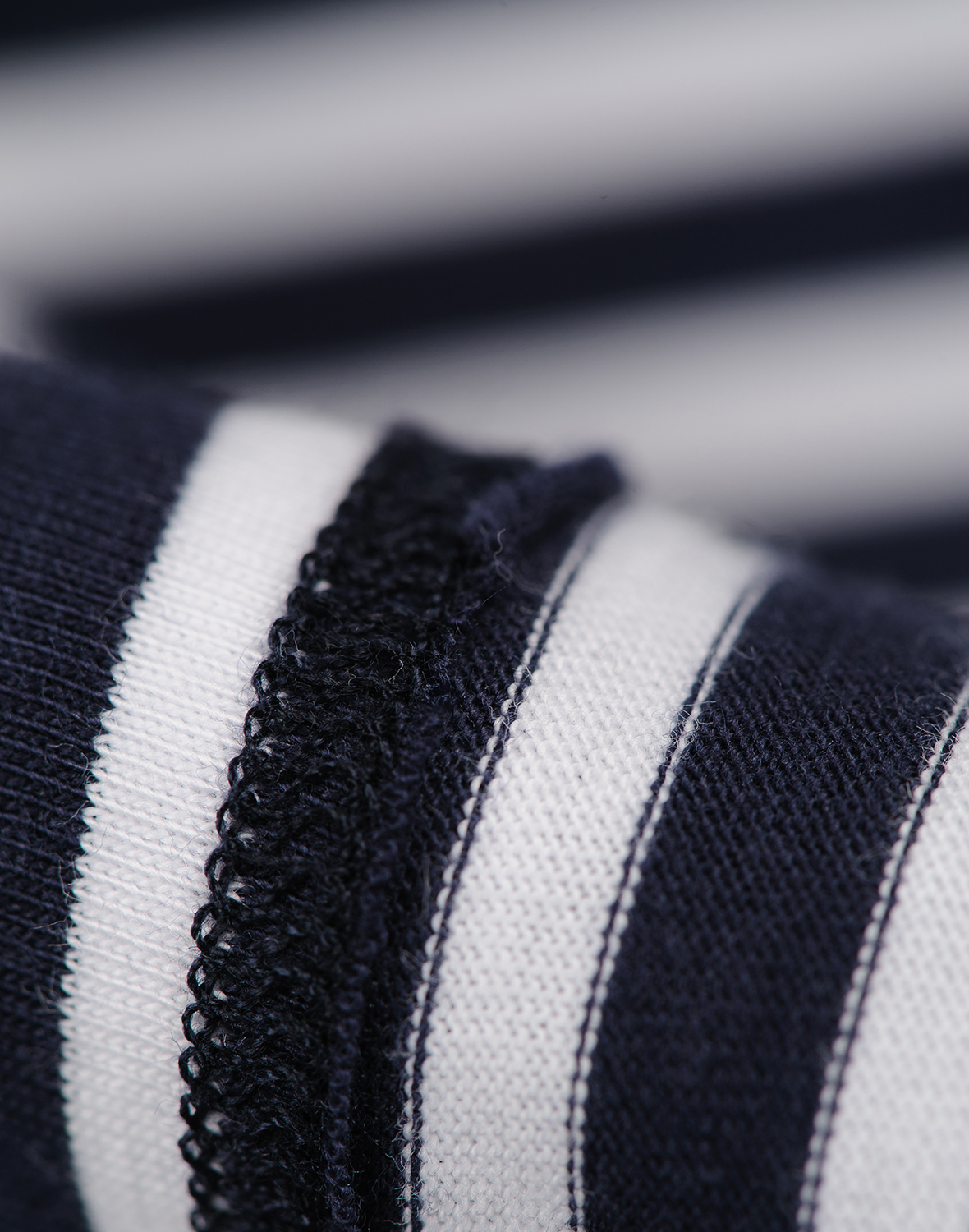 Shirt van katoen voor dames in Wit/navy
