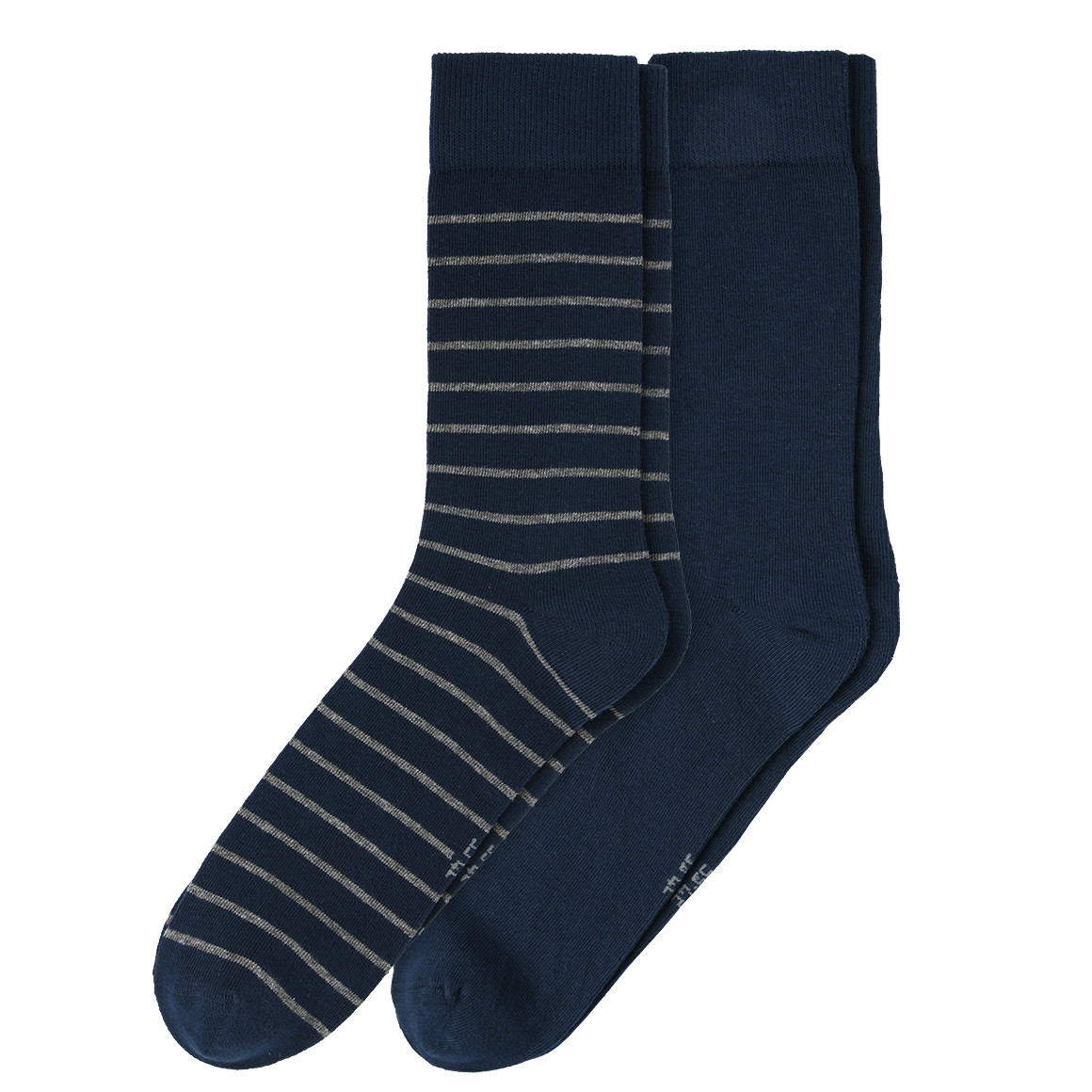 VanVaan 2 Paar Herren Socken im Set dunkelblau