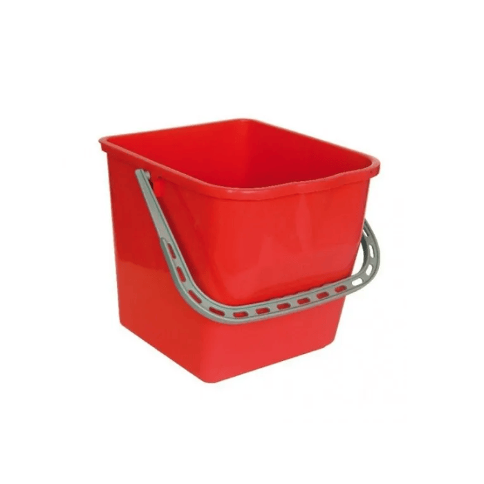 Emmer voor werkwagen 15 liter Rood (8715268005910)