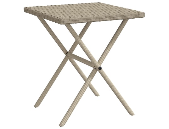 VIDAXL - Bain de soleil Chaises longues lot de 2 avec table gris clair résine tress...