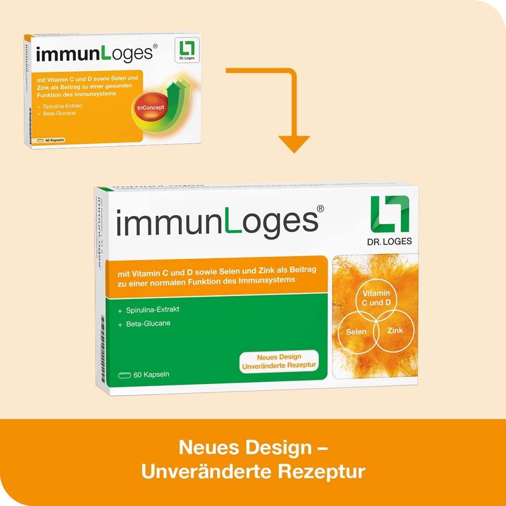 immunLoges® Kapseln - Unterstützt ein gesundes Immunsystem*
