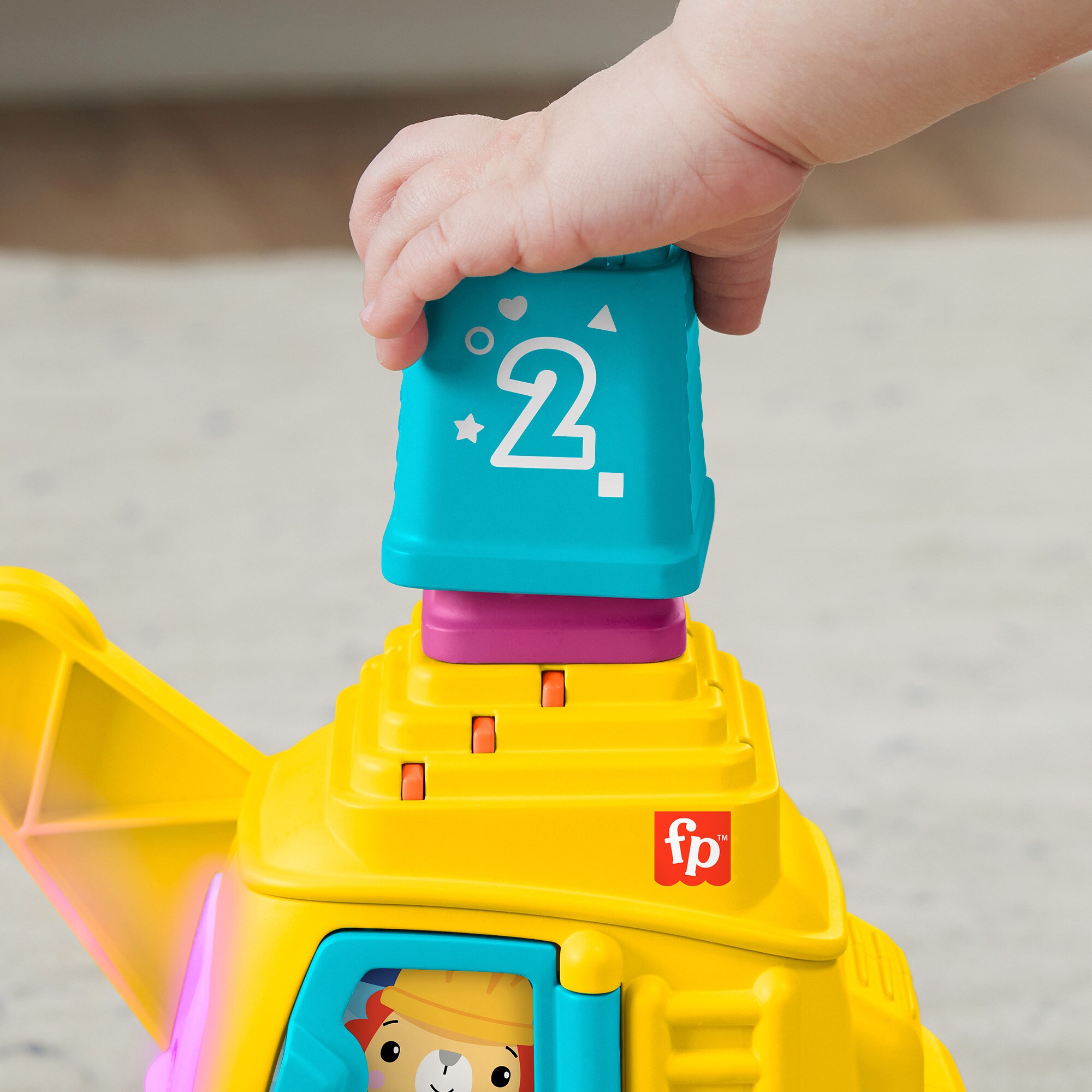 Mattel Geschicklichkeitsspiel Count & Stack Crane
