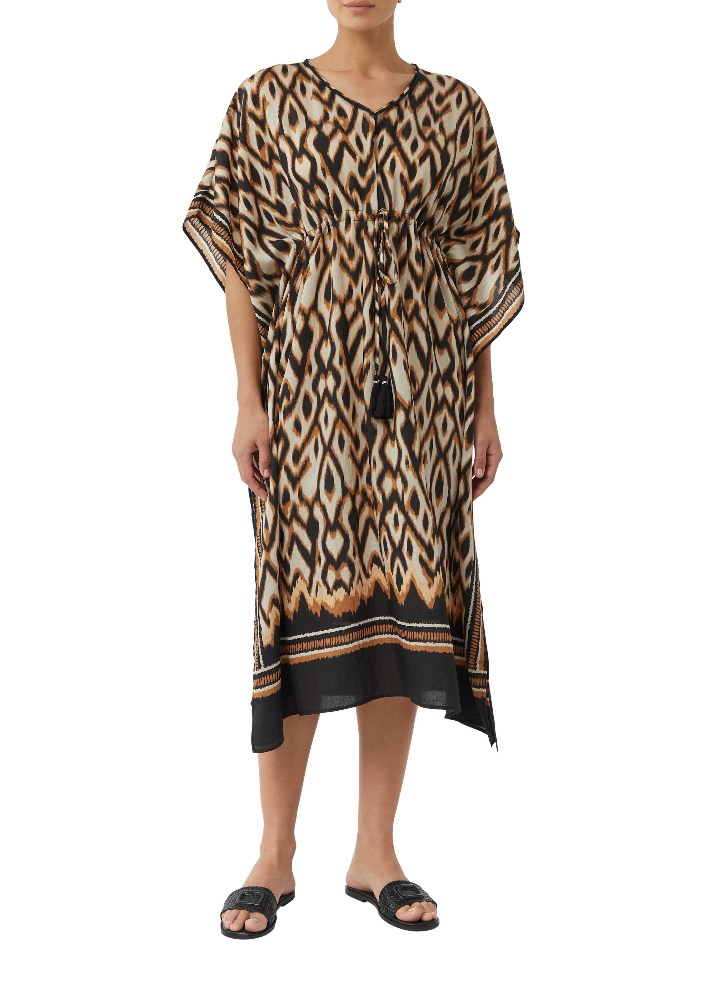 Comma Blusenponcho , mit All-Over Print