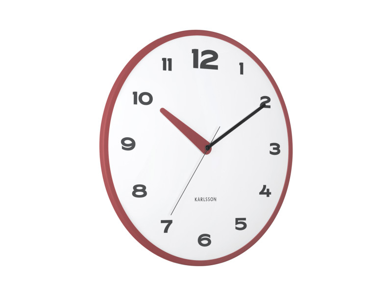 Wall Clock Brisk Dome KA6028BL Classic blue