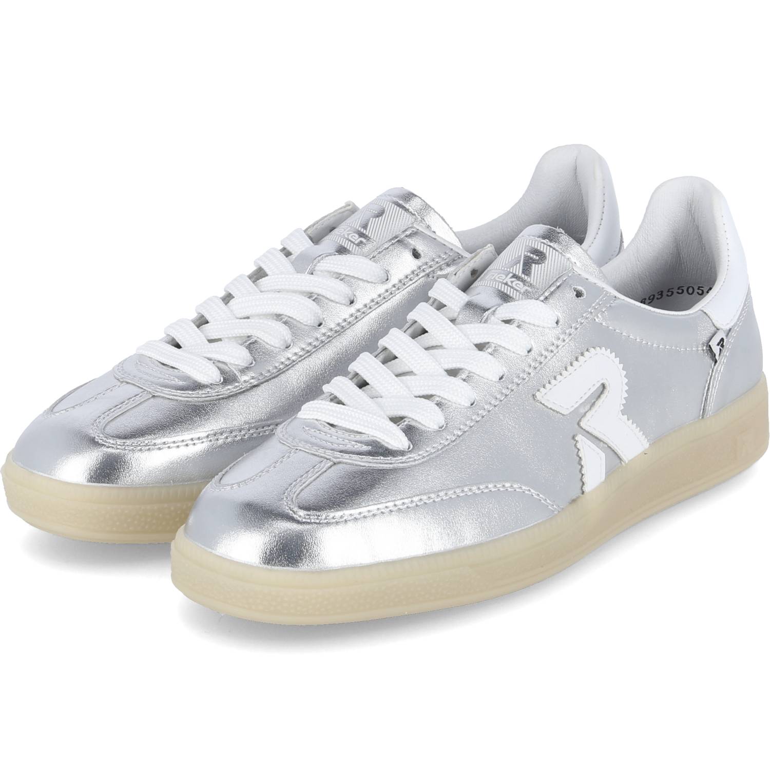 Rieker Low Sneaker - silber/platin
