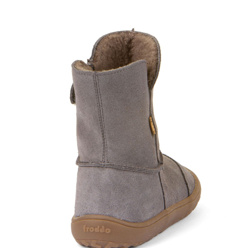 Froddo Froddo Barefoot Tex Suede Fourrées Gris