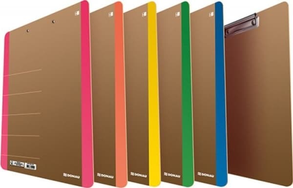Donau Clipboard DONAU Life, cardboard, A4, with clip, green