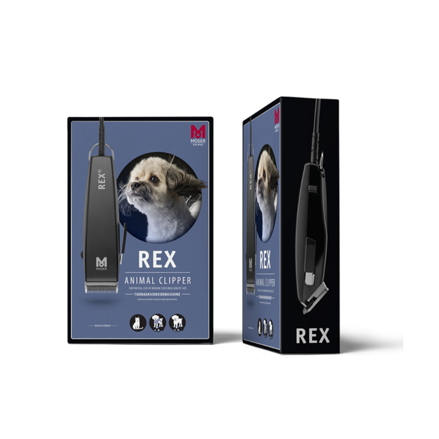 Máquina de tosquiar pelos para cães Moser Rex