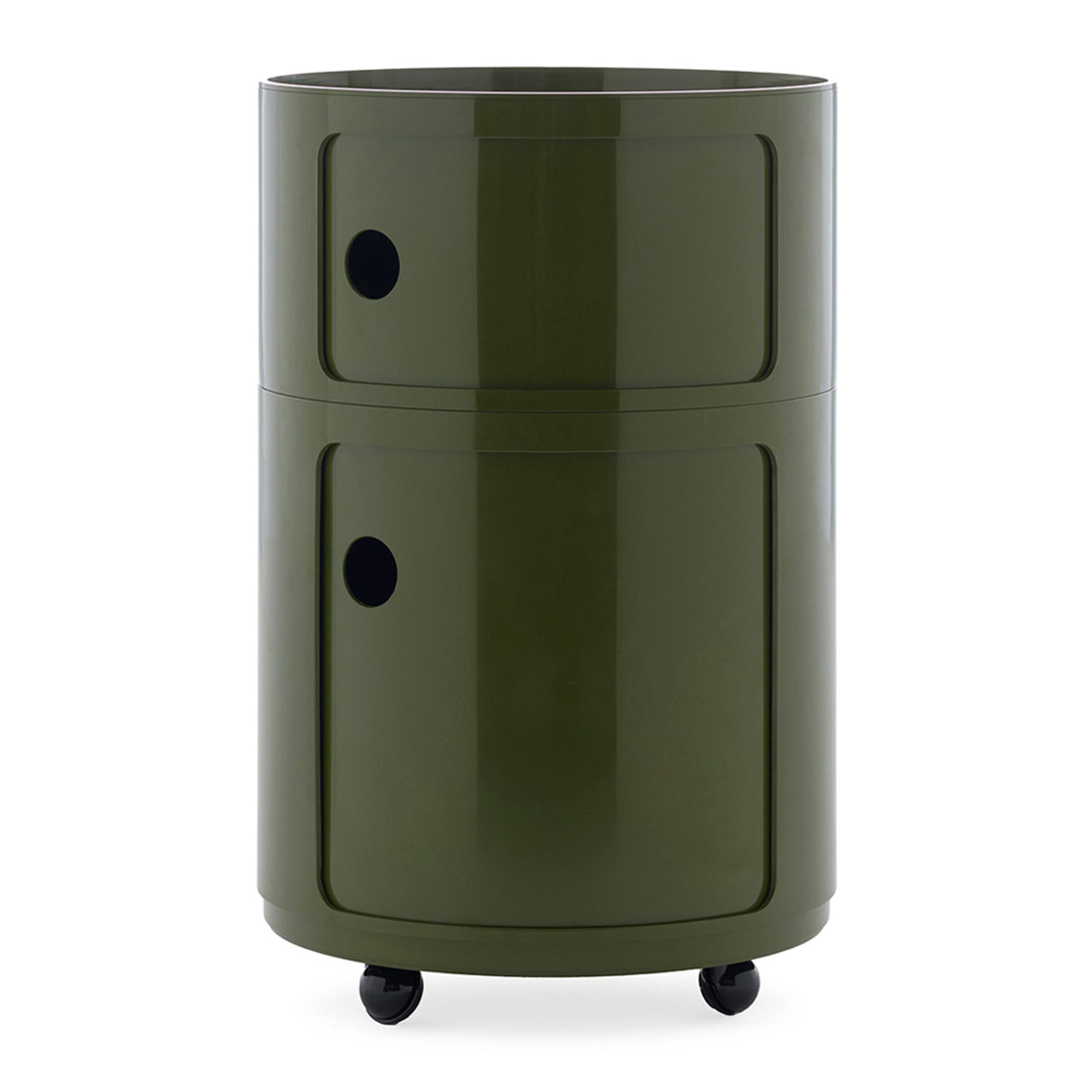 Kartell Componibili Kast Ã 42 cm - 2 Modules - Groen