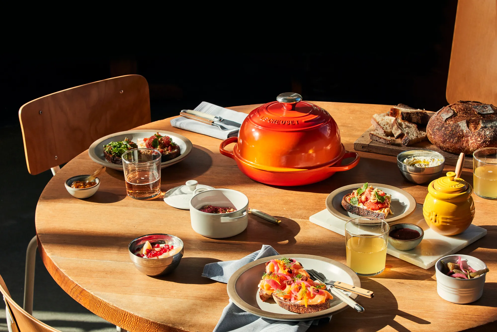 Le Creuset Brødform/gryde m. låg