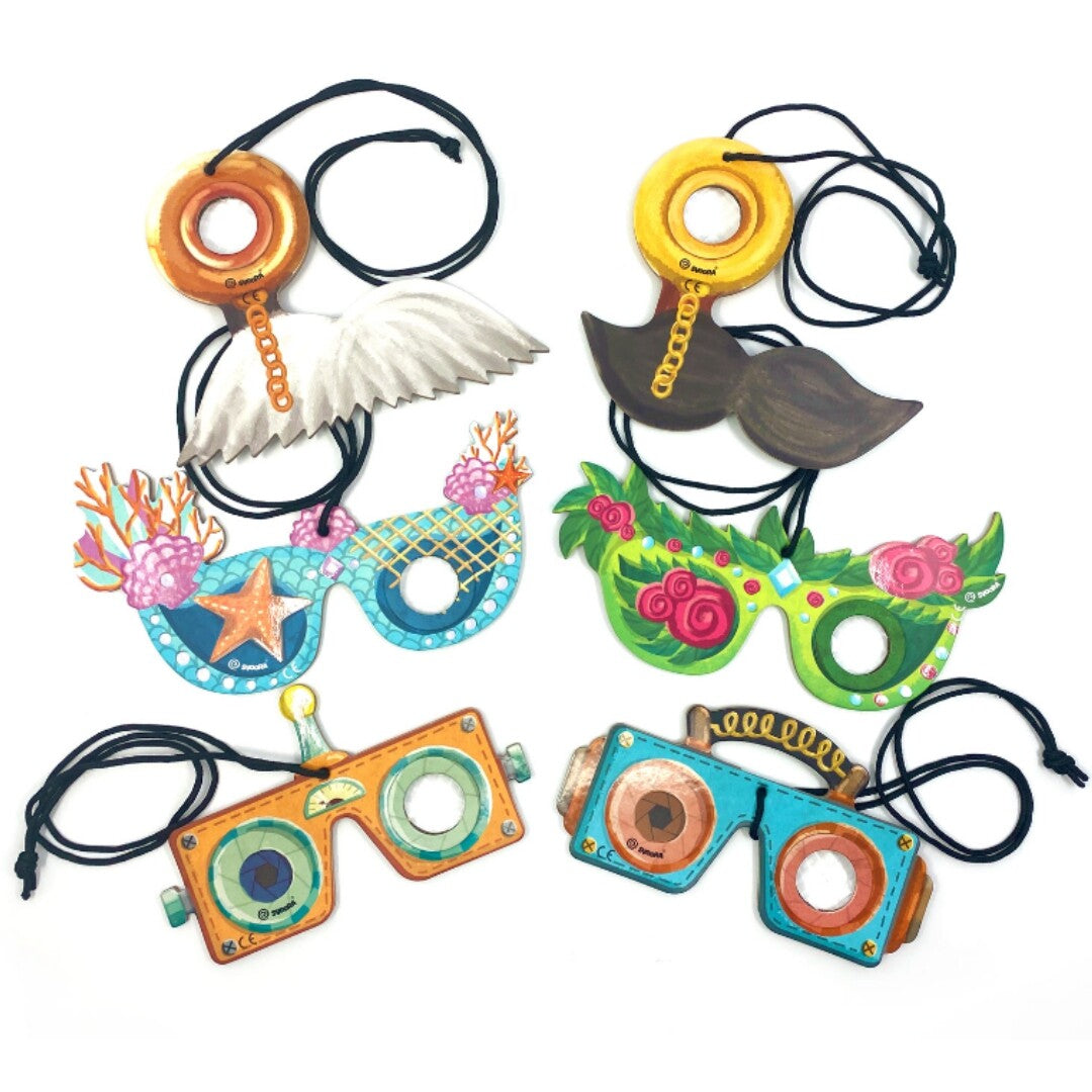 Svoora masker caleidoscoop fairies - assorti