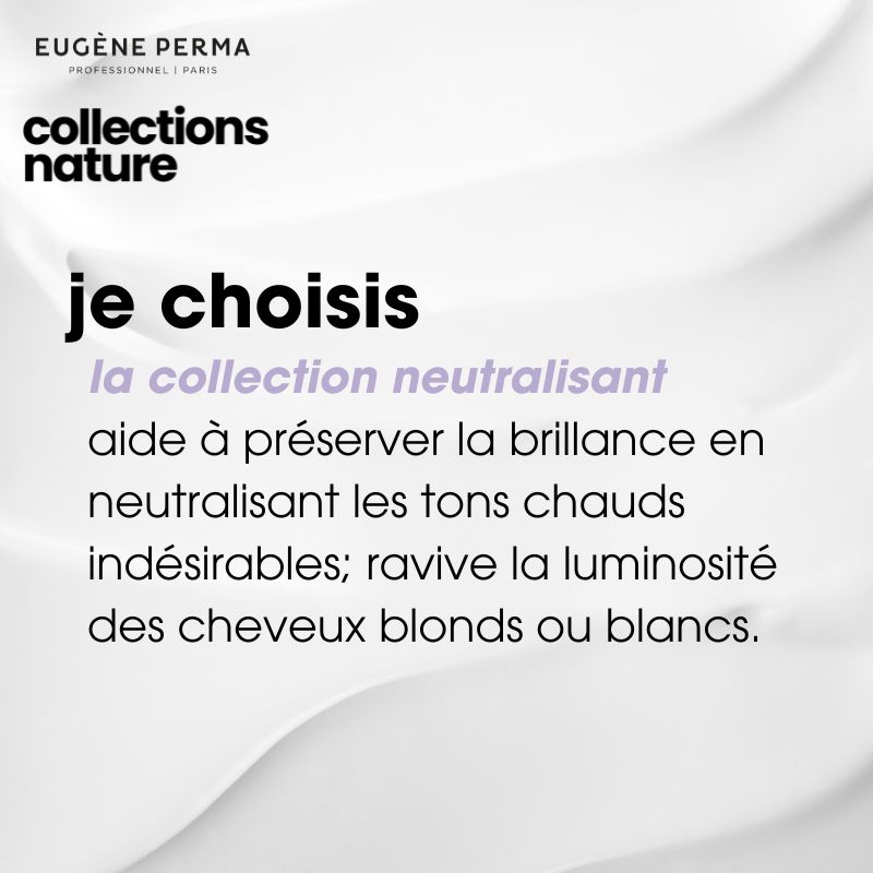 Shampooing bleu neutralisant Collections Nature Eugène Perma 1000ml