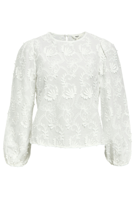Object witte dames blouse