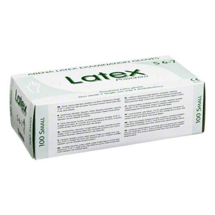 Handschuhe Latex 4384 small, 100 St