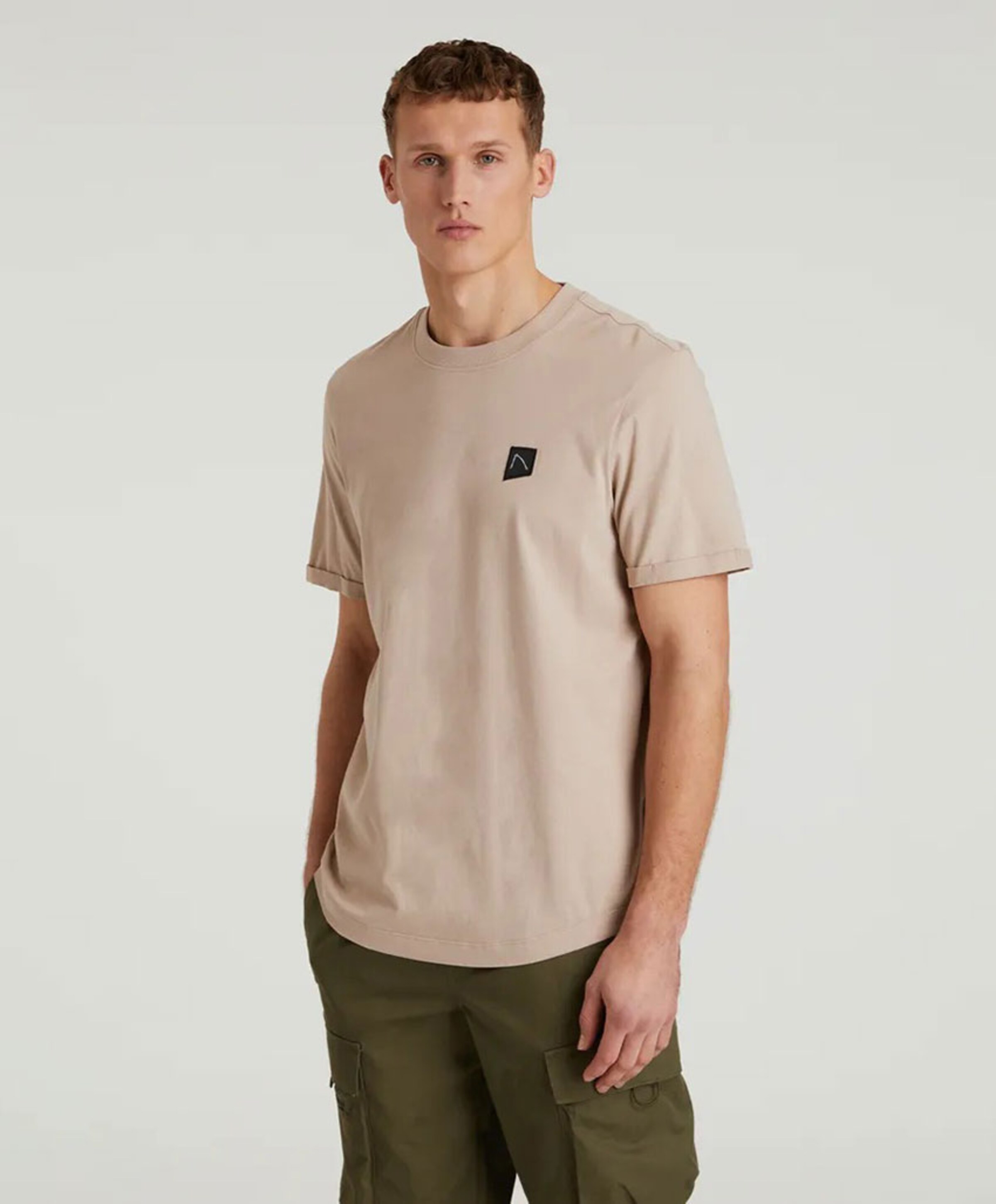 Chasin' Heren T-shirt beige