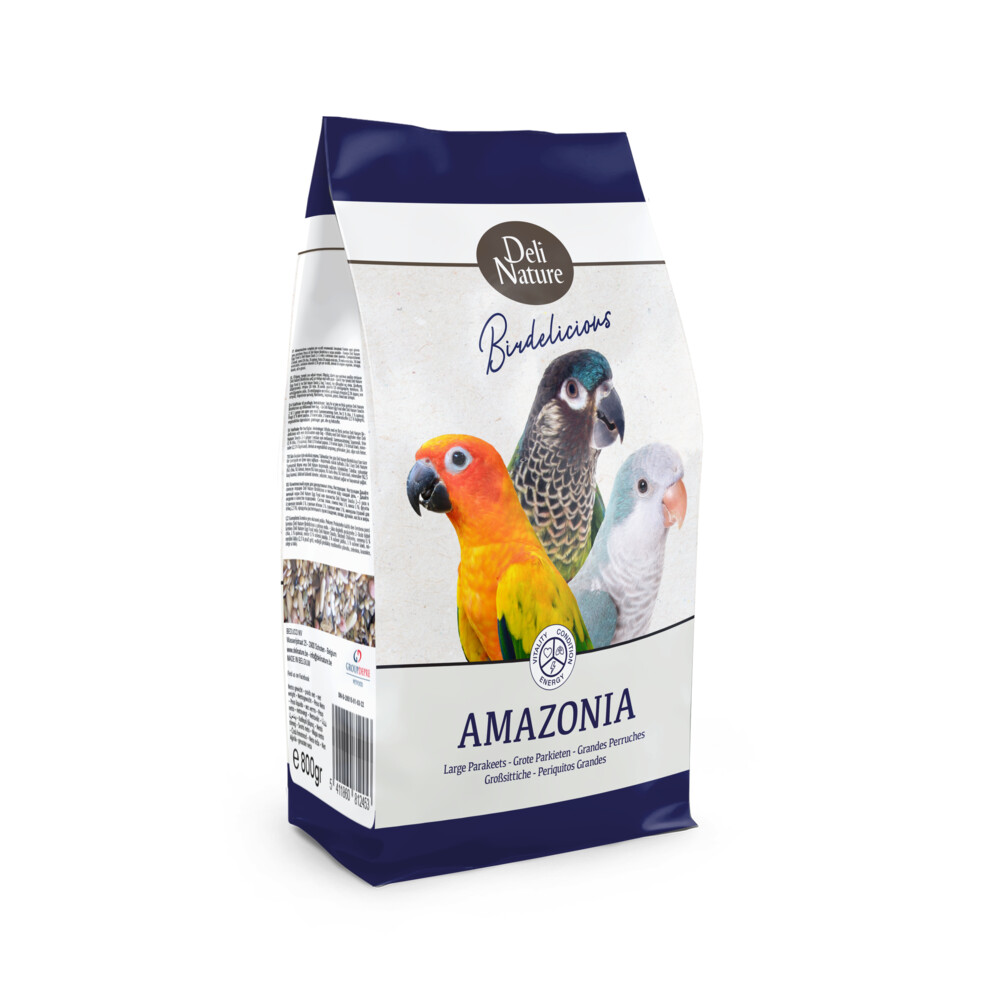 Deli Nature Birdelicious Grote Parkieten Amazonia 800 gr