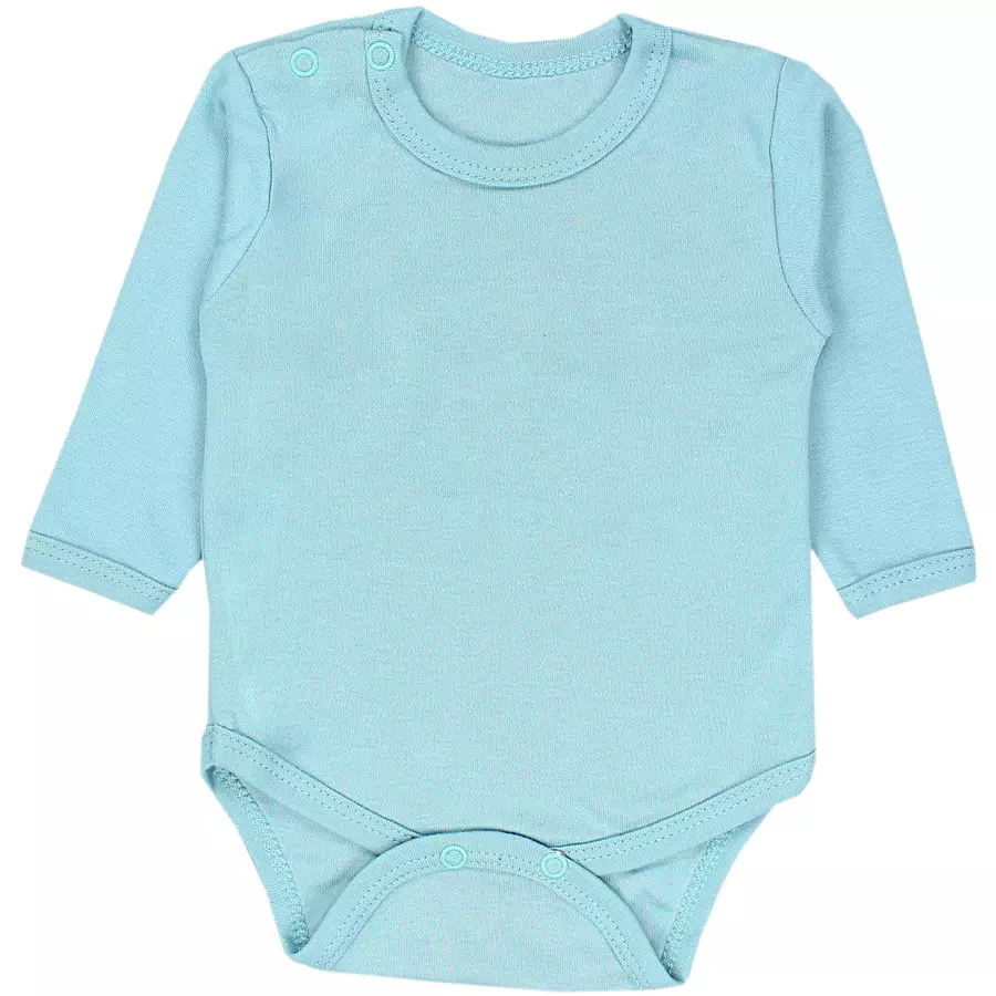 TupTam Jungen Baby Body Langarm 5er Pack blaugrün