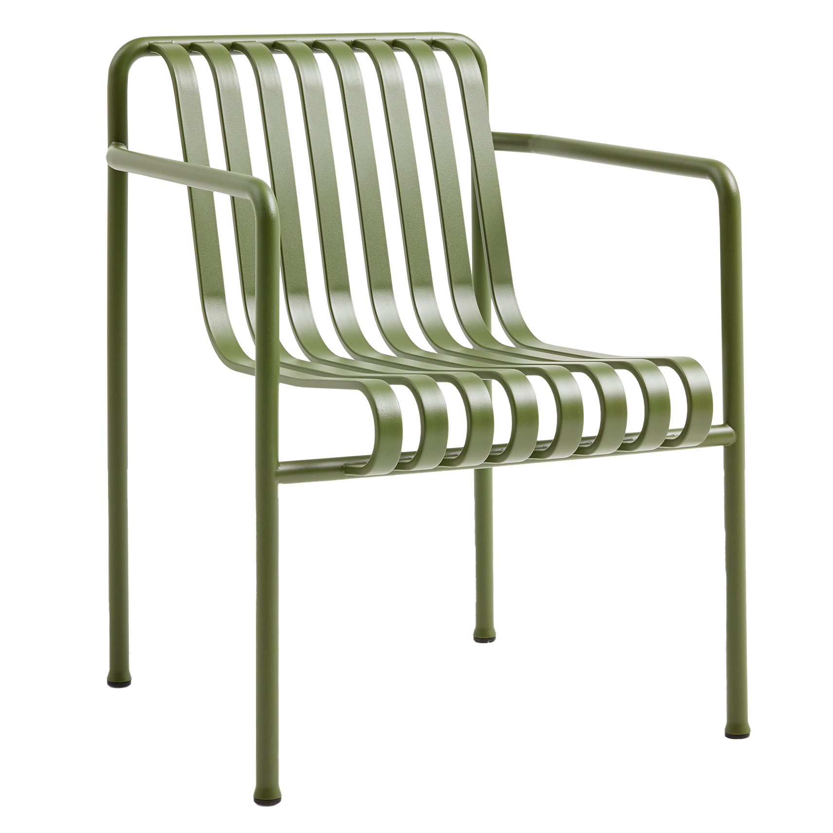 Tuinstoel Palissade Dining met armleuning olive