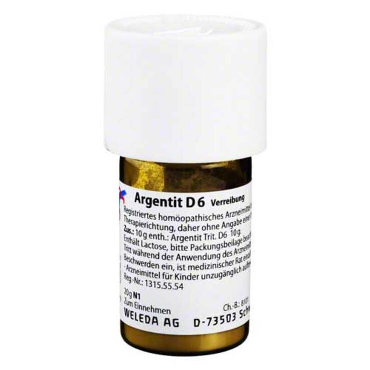 Argentit D 6 Trituration, 20 g