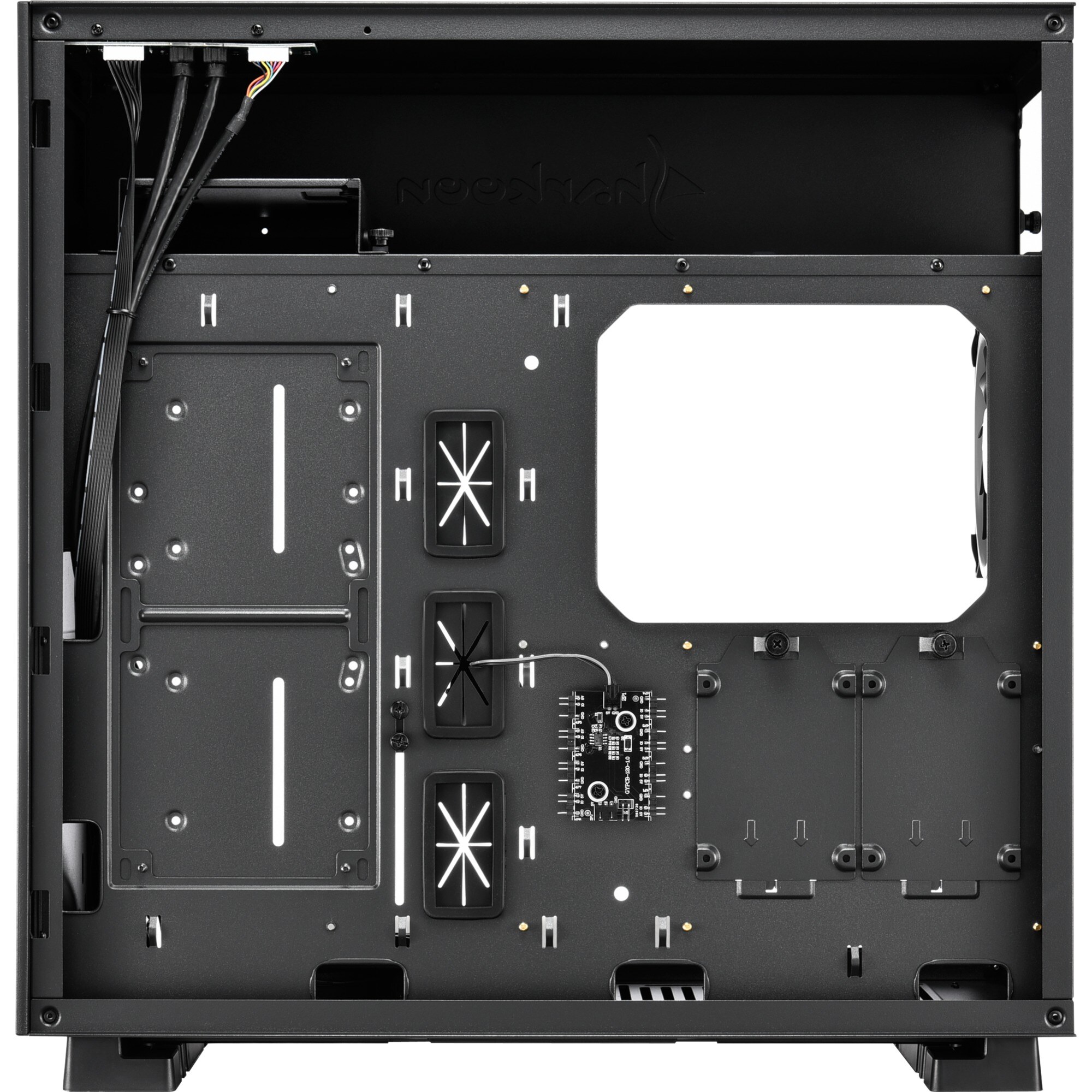 Sharkoon Tower-Gehäuse PURE STEEL RGB