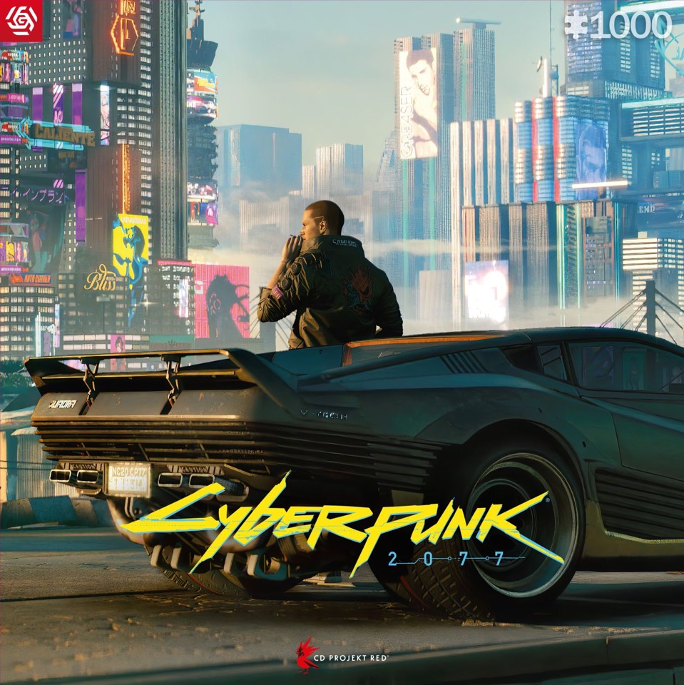 Good Loot - Gaming Puzzle: Cyberpunk 2077: Mercenary on the Rise Puzzles - 1000