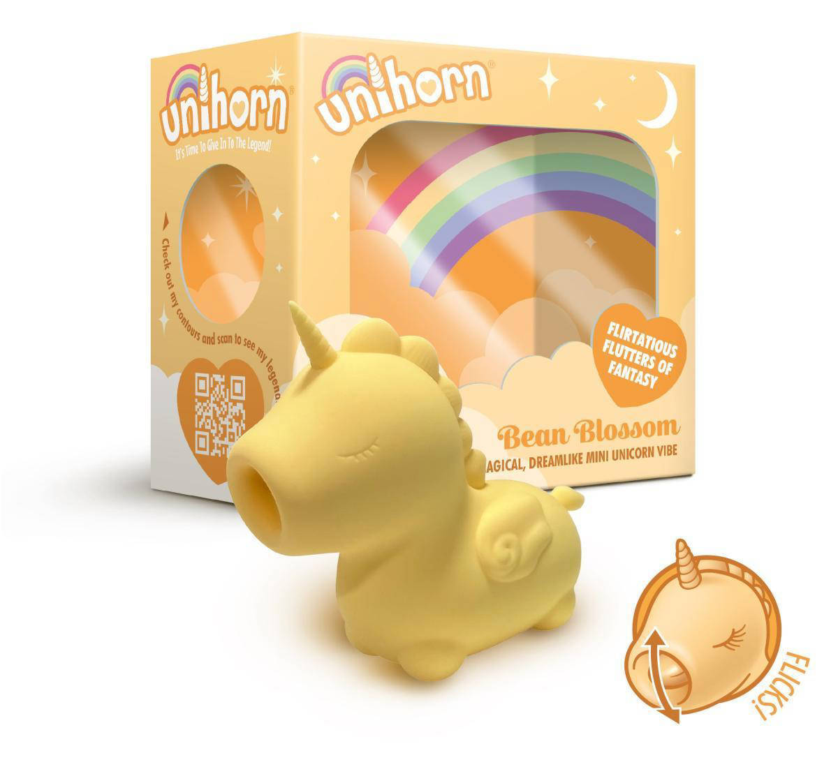 Unihorn Bean Blossom likkende vibrator