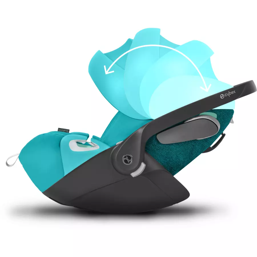 cybex Babyschale Cloud Z2 i-Size River Blue mit Basisstation