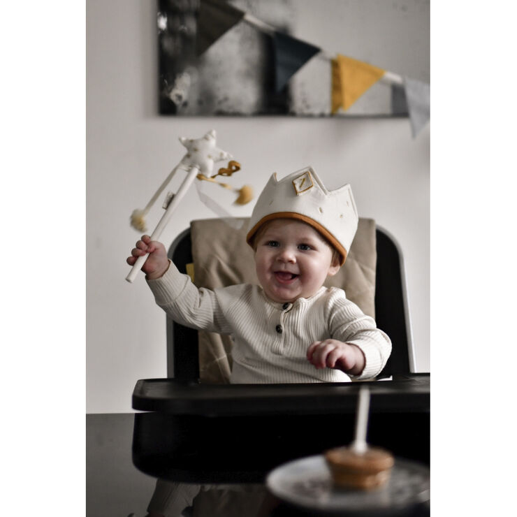 Fabelab Birthday Crown with Numbers Oat milk