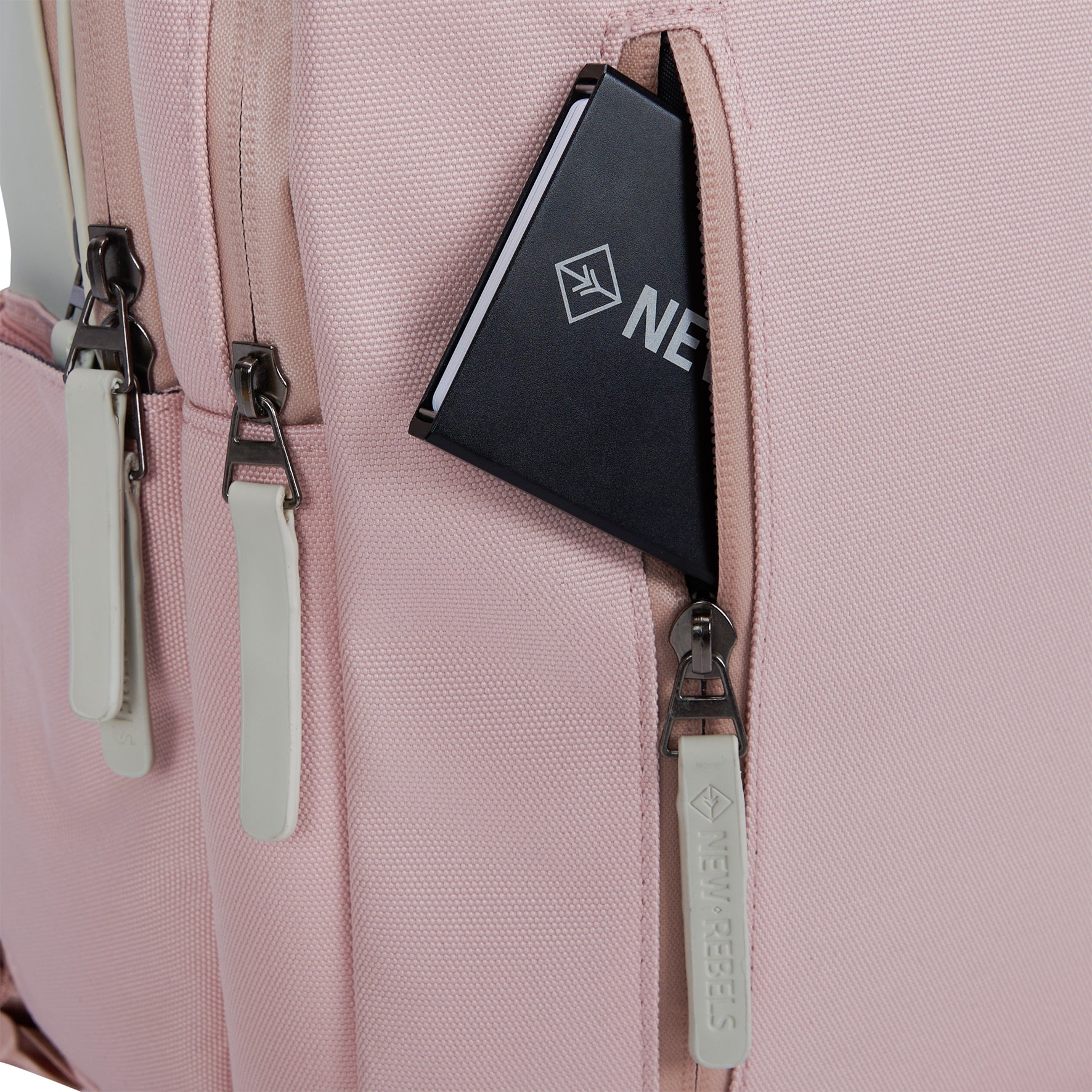 Waterafstotende rugzak 'Milwaukee-Ceres' roze/beige Roze/beige