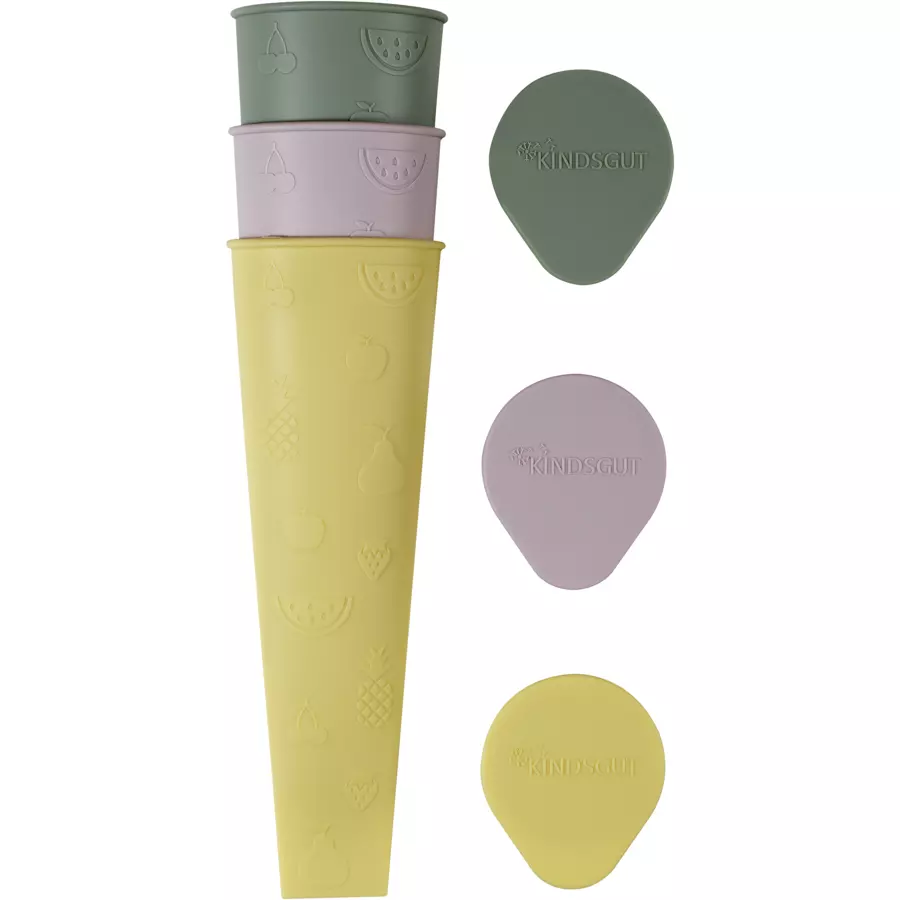 KINDSGUT Eisformen Sonne, 3er-Set