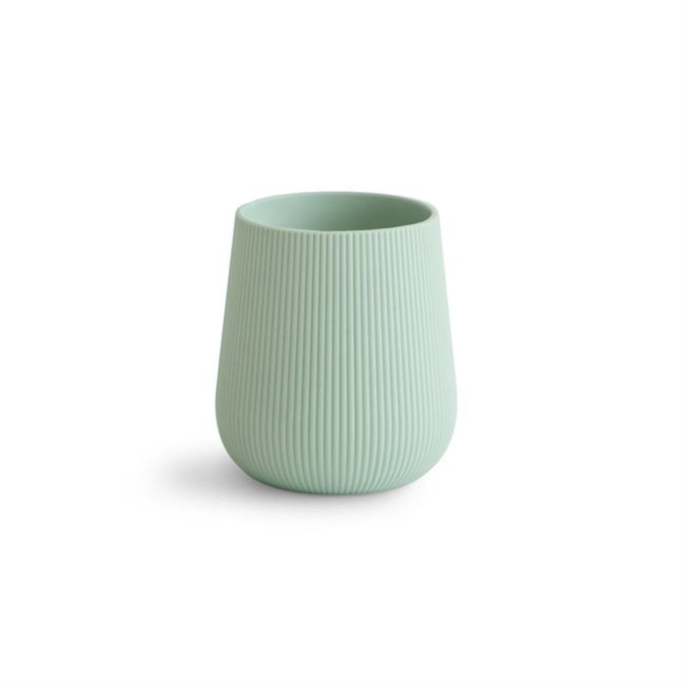 Køb Mushie Cambridge Blue Silikone Starter Kop