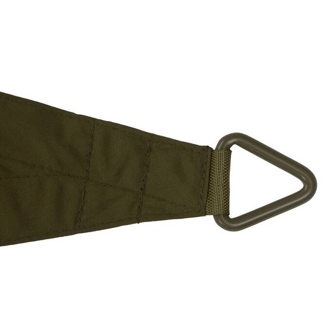 Voile d'ombrage triangulaire ELYORA Vert Laurier