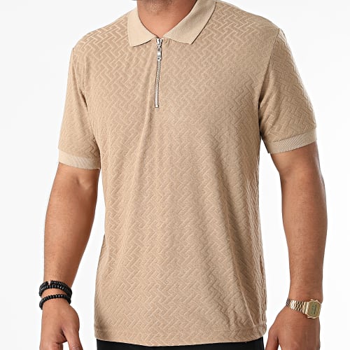 Polo Manches Courtes PL-02 Beige