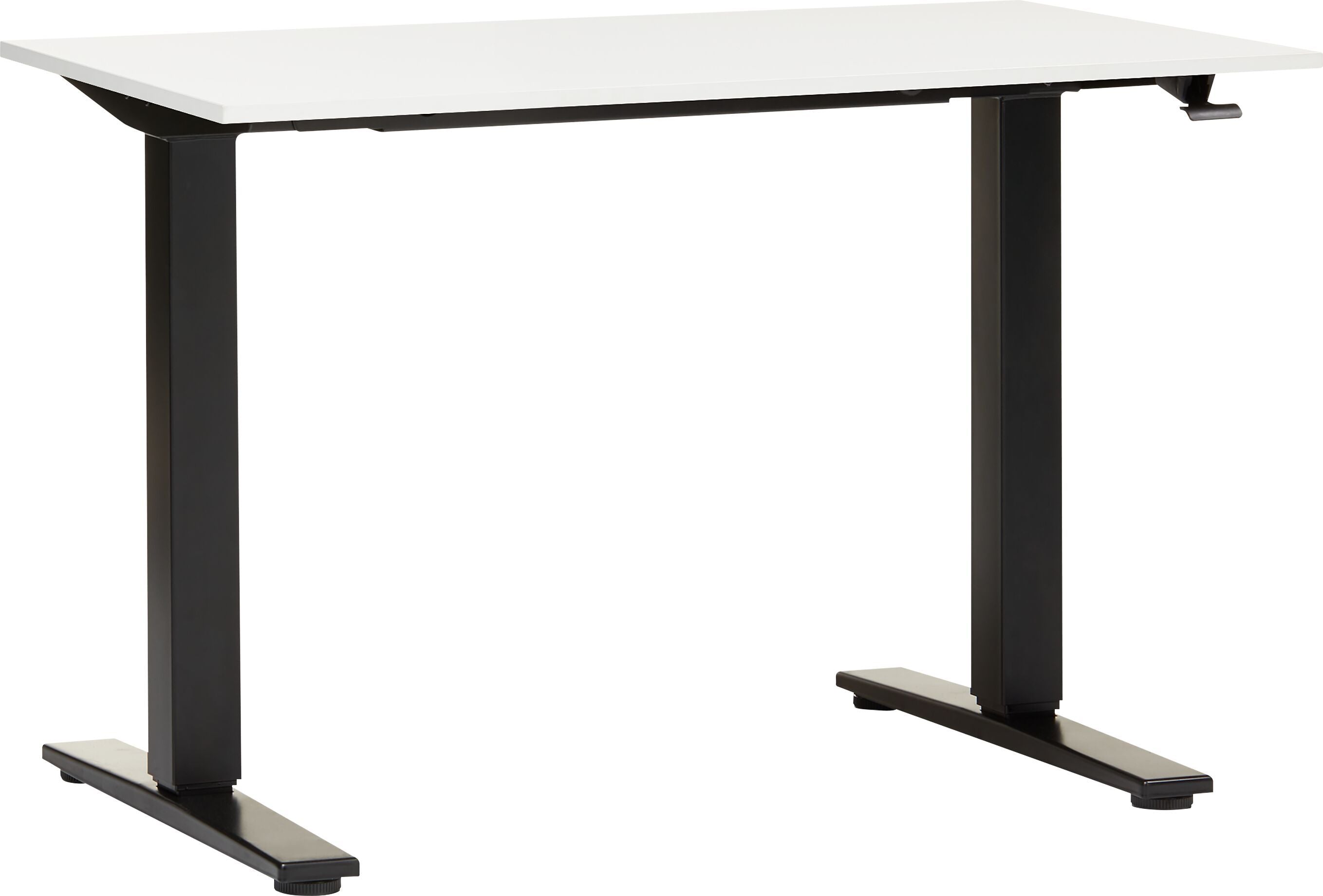 ECCO Light_Pult h.v.135x70_schwarz/weiss - Weiss / B: 135.0 cm x T: 70.0 cm x H: 73.0 cm