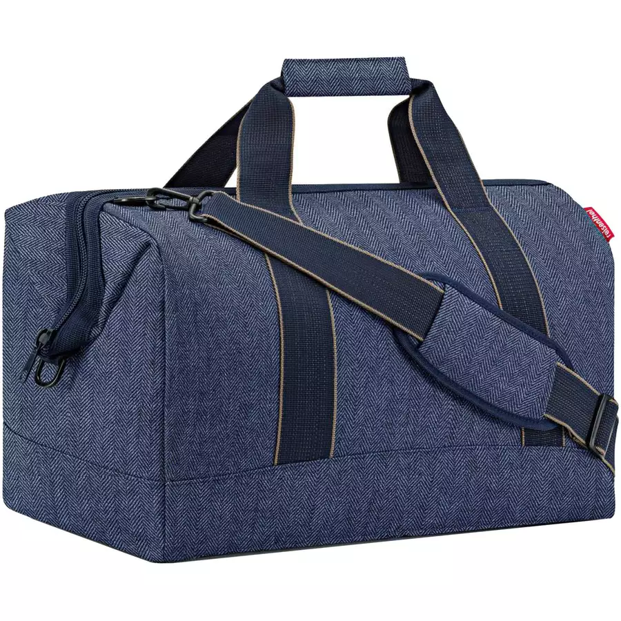 reisenthel travelling allrounder L - Reisetasche 48 cm herringbone dark blue